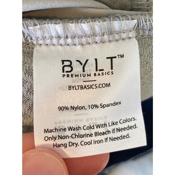 NWT BYLT Jogger Pants Size 34x28 Men’s Beige - Picture 3 of 10